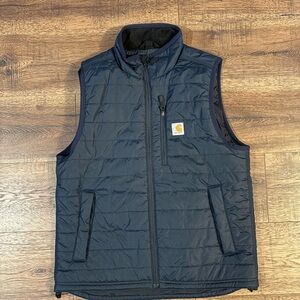 Carhartt Men's Black Quilted Vest